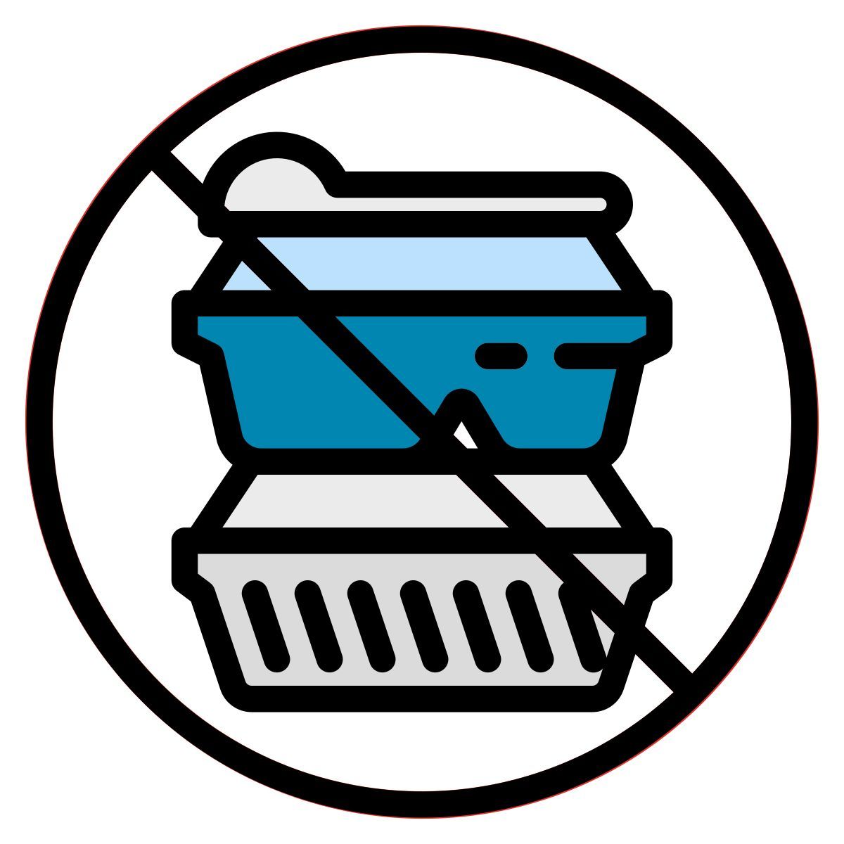 no plastic icon
