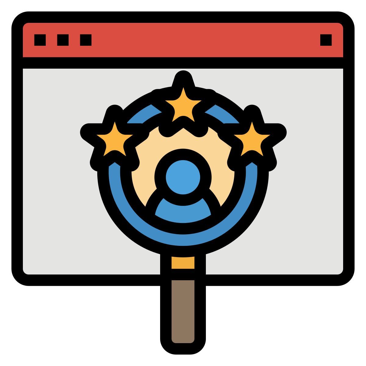 online recruitment icon