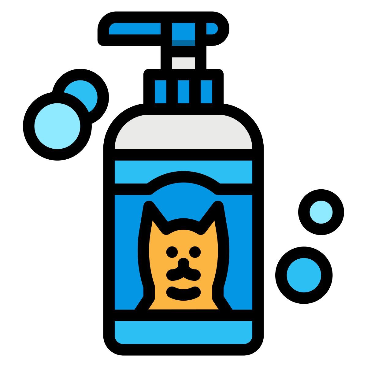 pet shampoo icon