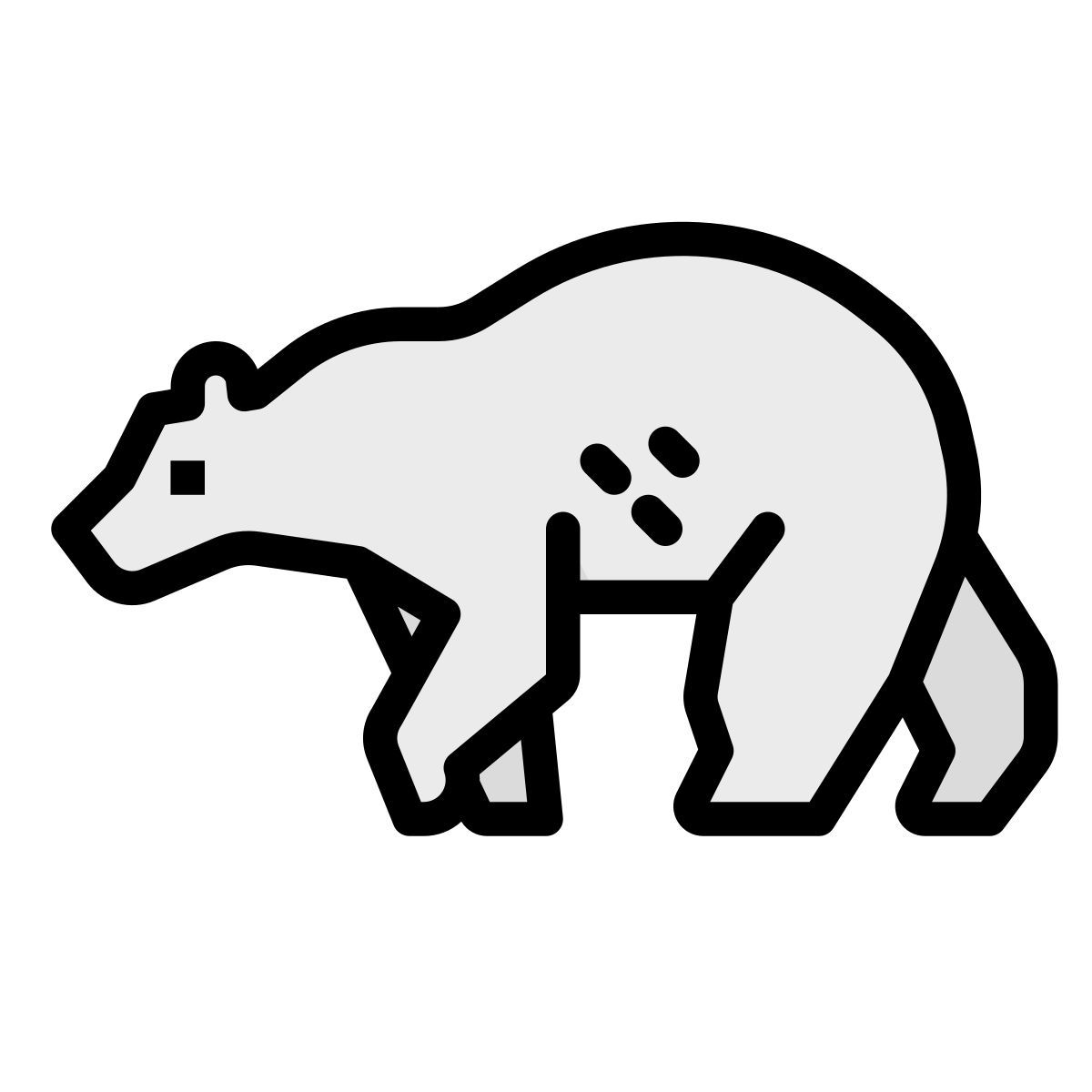 polar bear icon