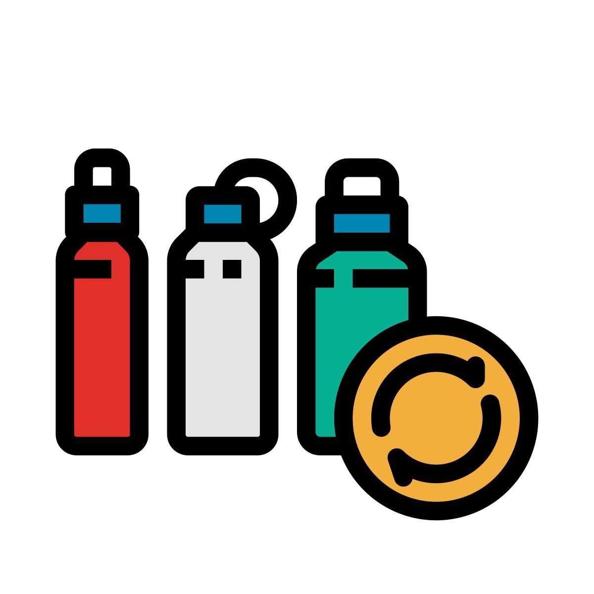 reusable bottle icon