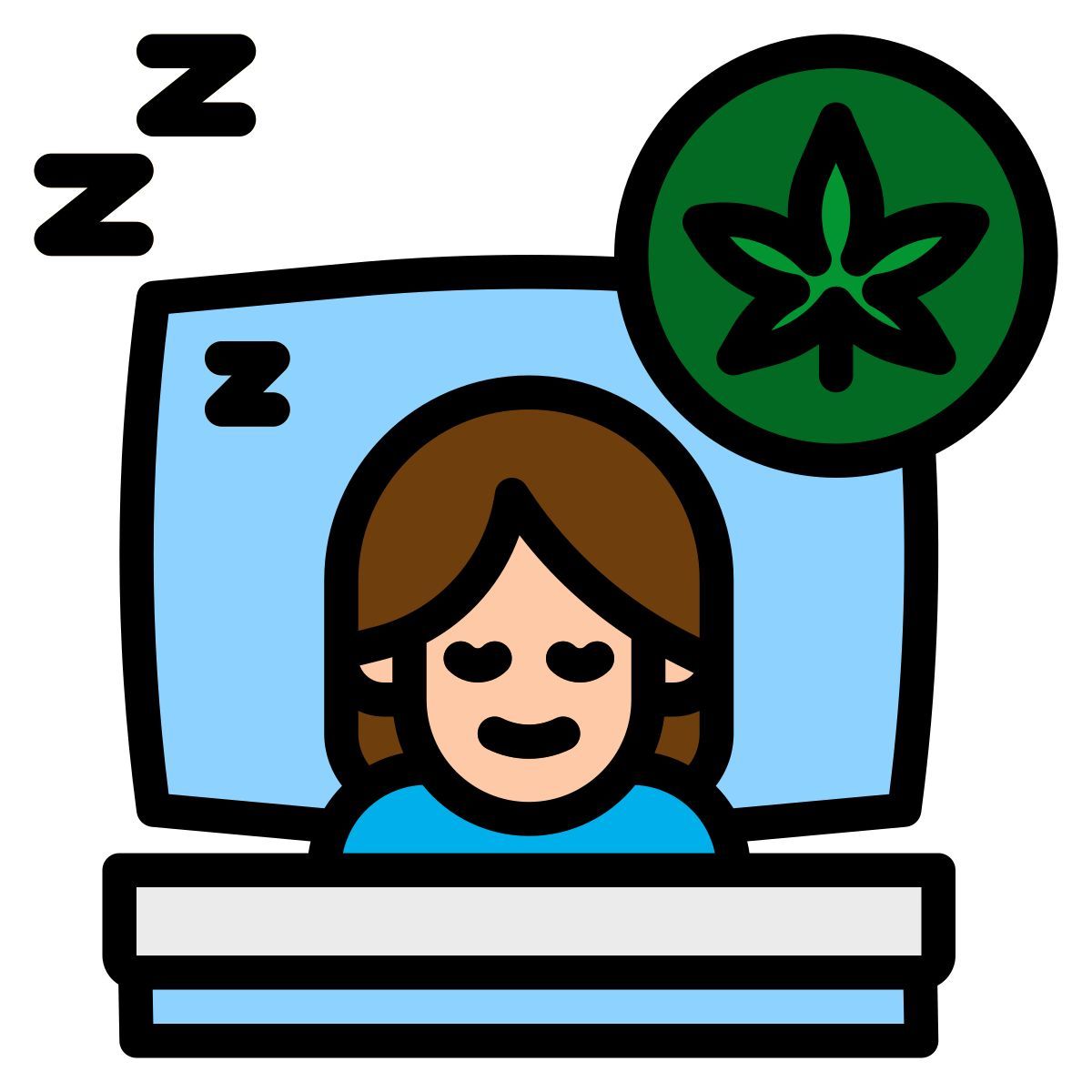 sleeping icon