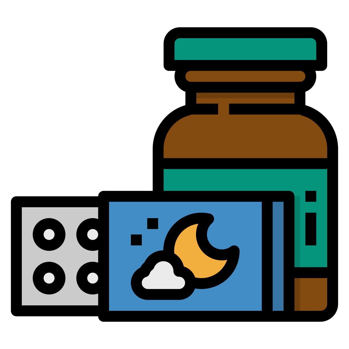 sleeping pills icon