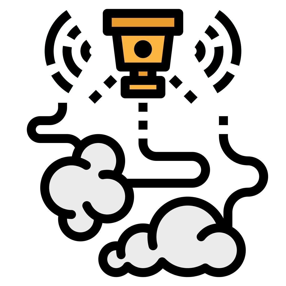 smoke detector icon