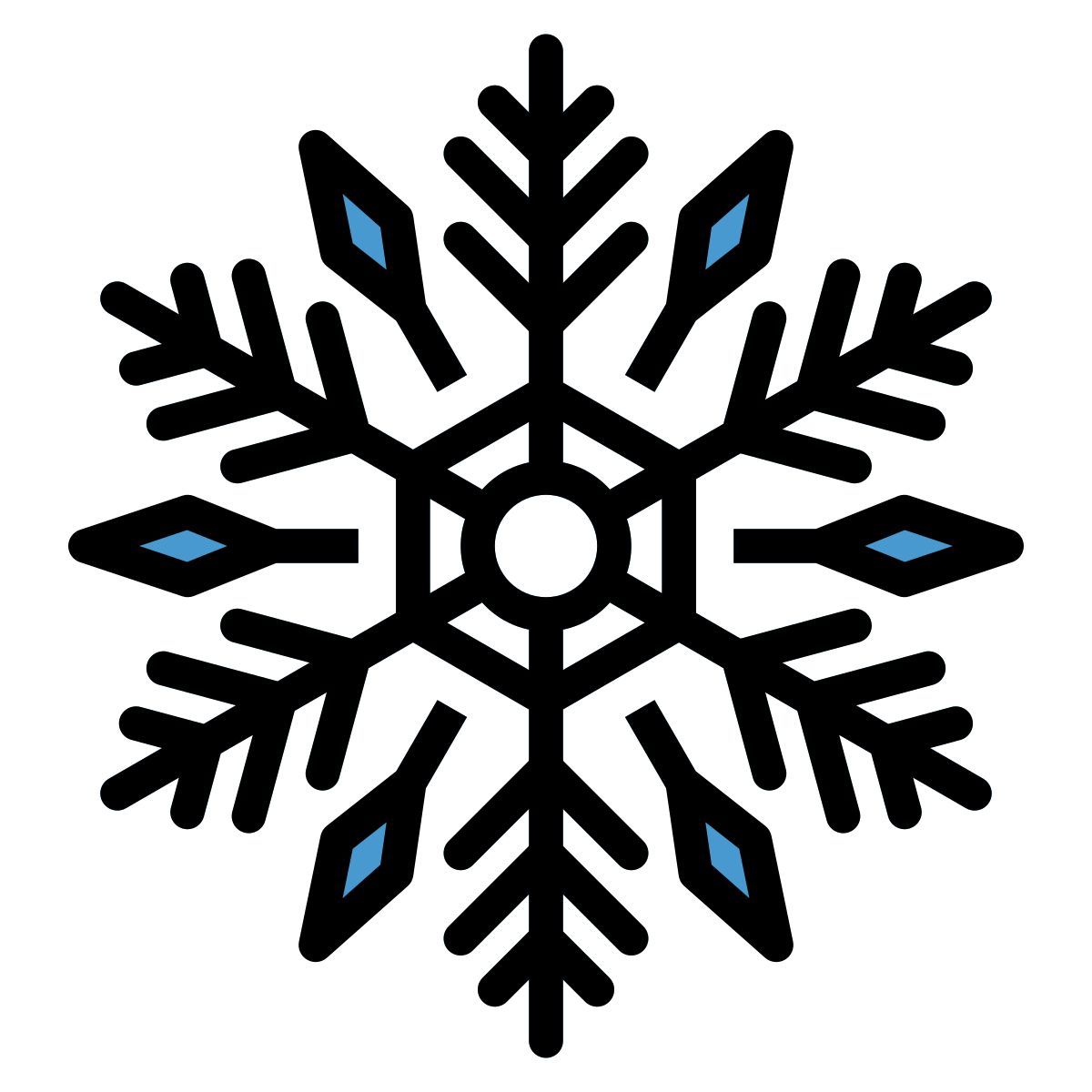 雪花 icon
