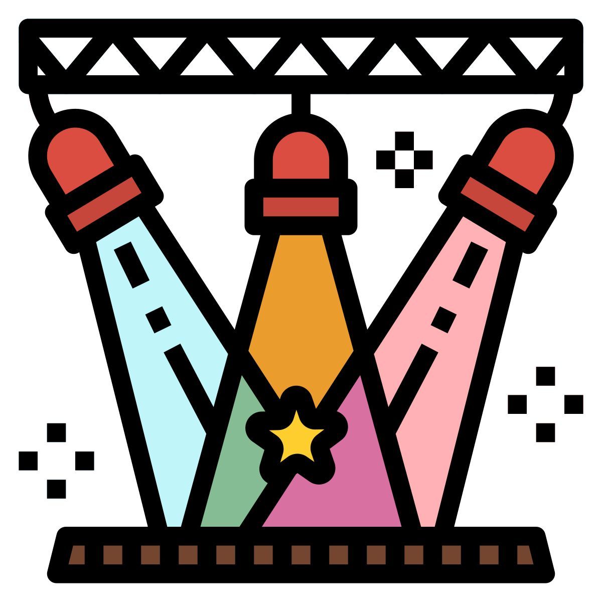 spotlights icon