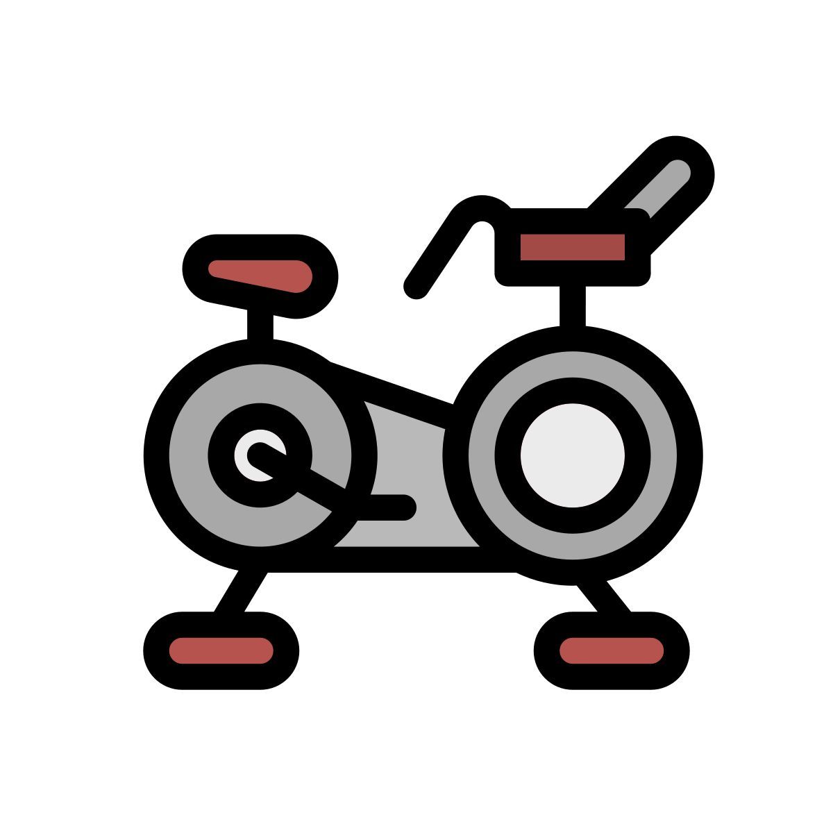 bicicleta ergométrica icon