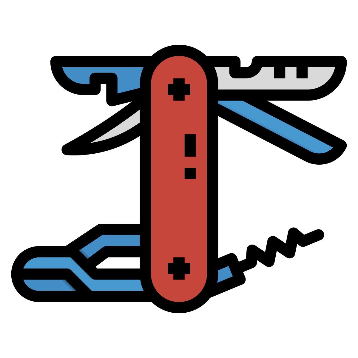 swiss knife icon