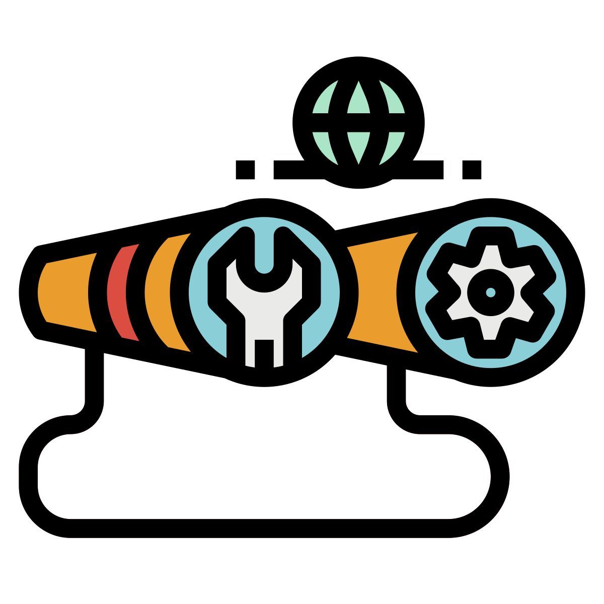 technological support icon