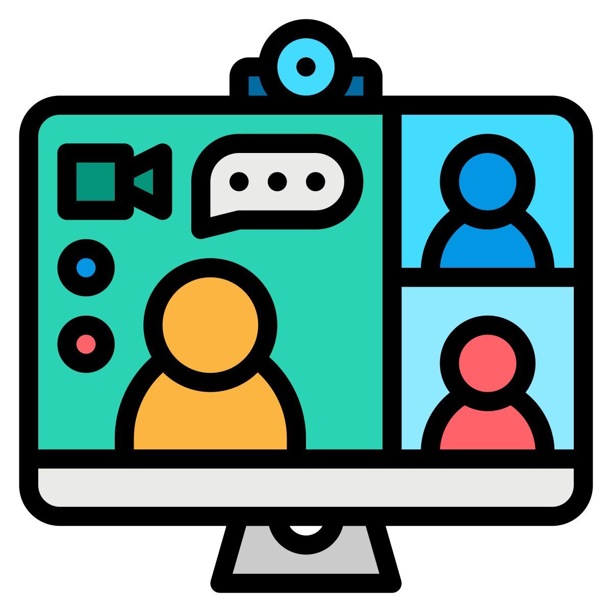 video conference icon