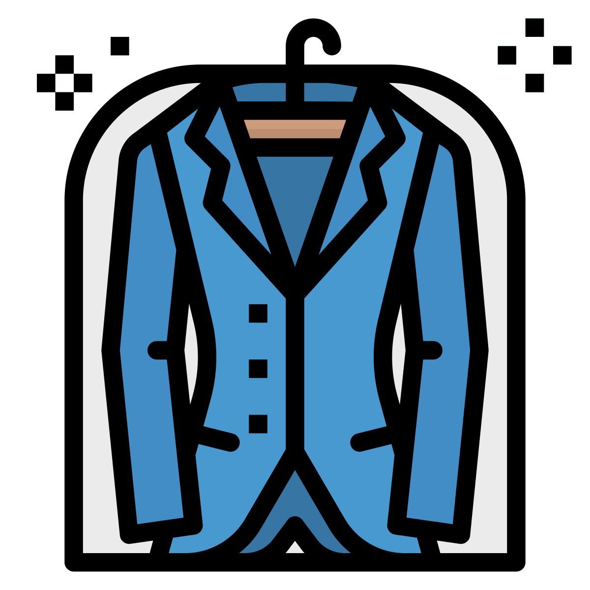 wedding suit icon