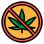 external prohibition-cannabis-photo3ideastudio-lineal-color-photo3ideastudio icon