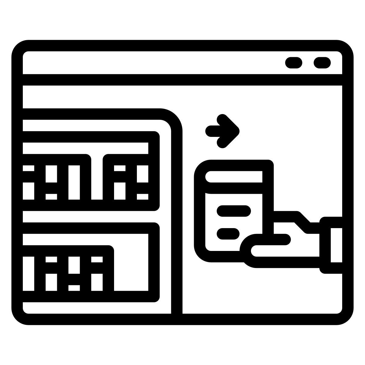 digital library icon