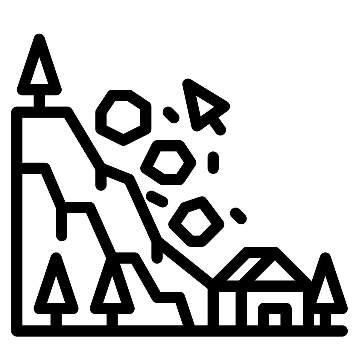 Landslide icon