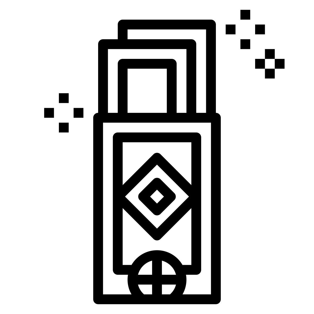 enveloppe rouge icon