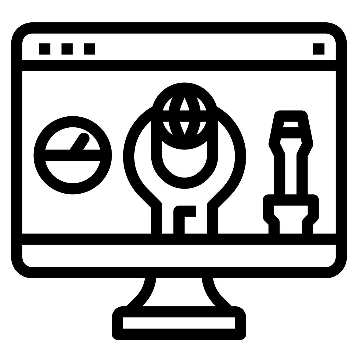 Manutenção da Web icon