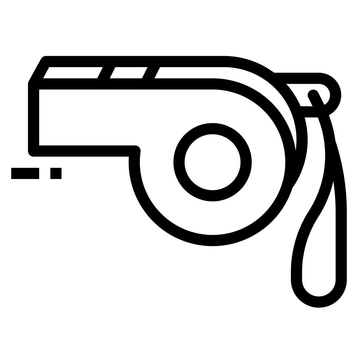 whistle icon