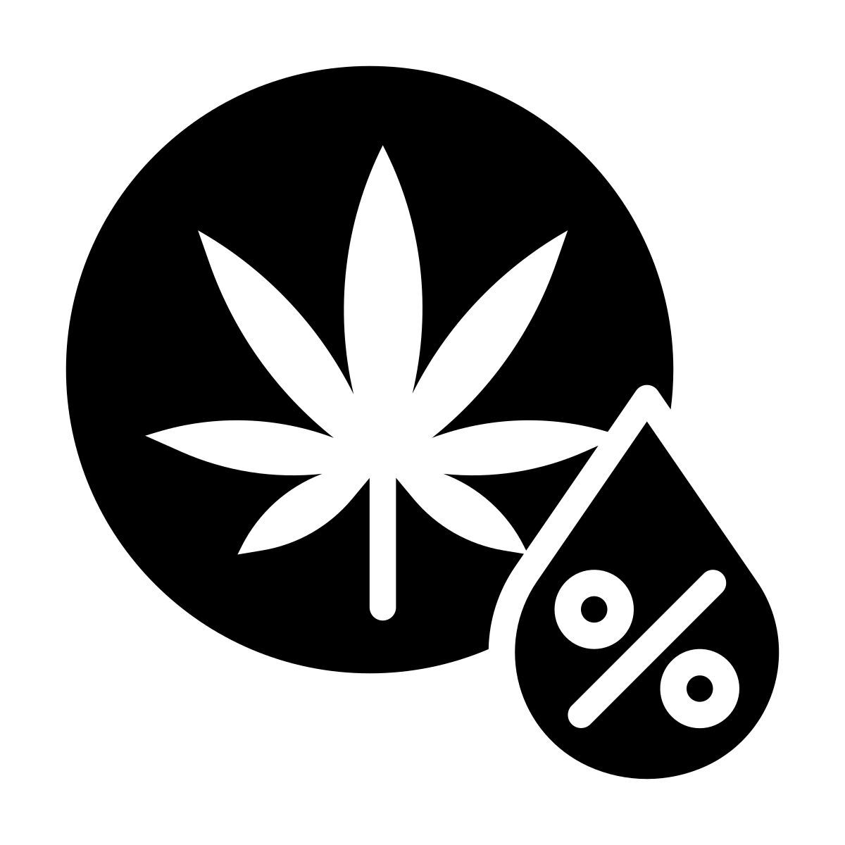 cannabis oil icon