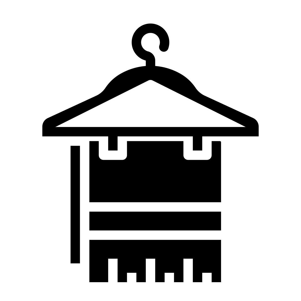 cloth hanger icon