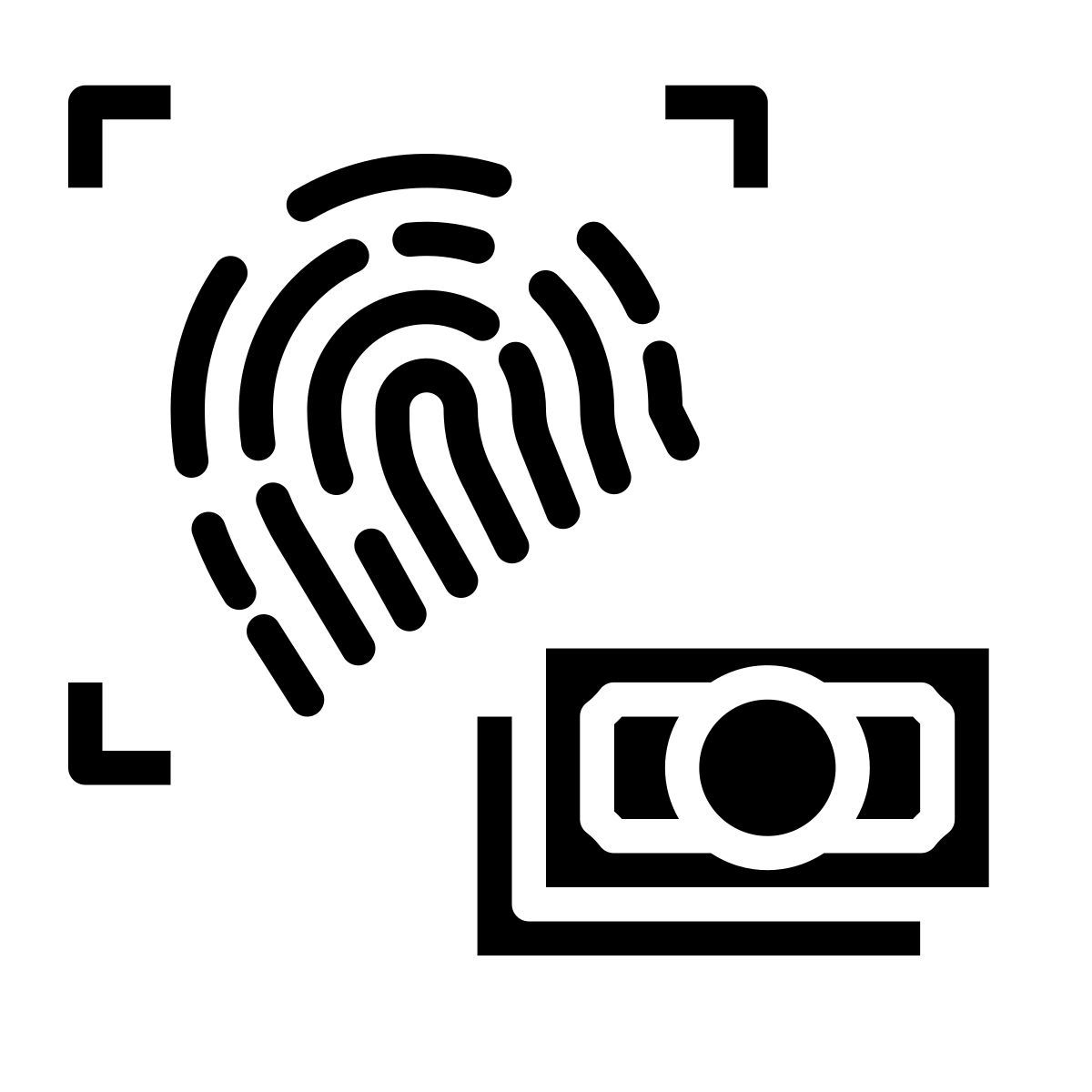 fingerprint icon