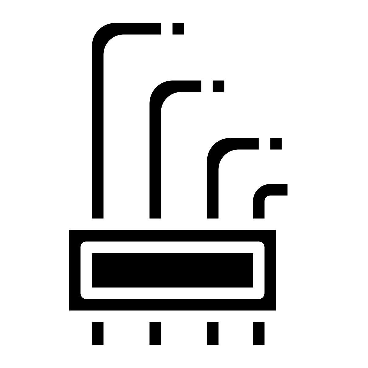 clé hexagonale icon