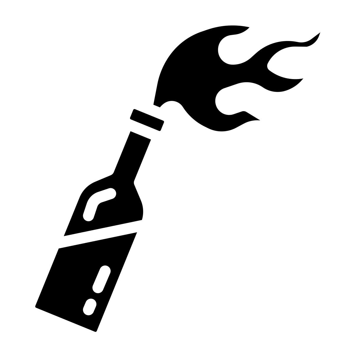 molotov cocktail icon