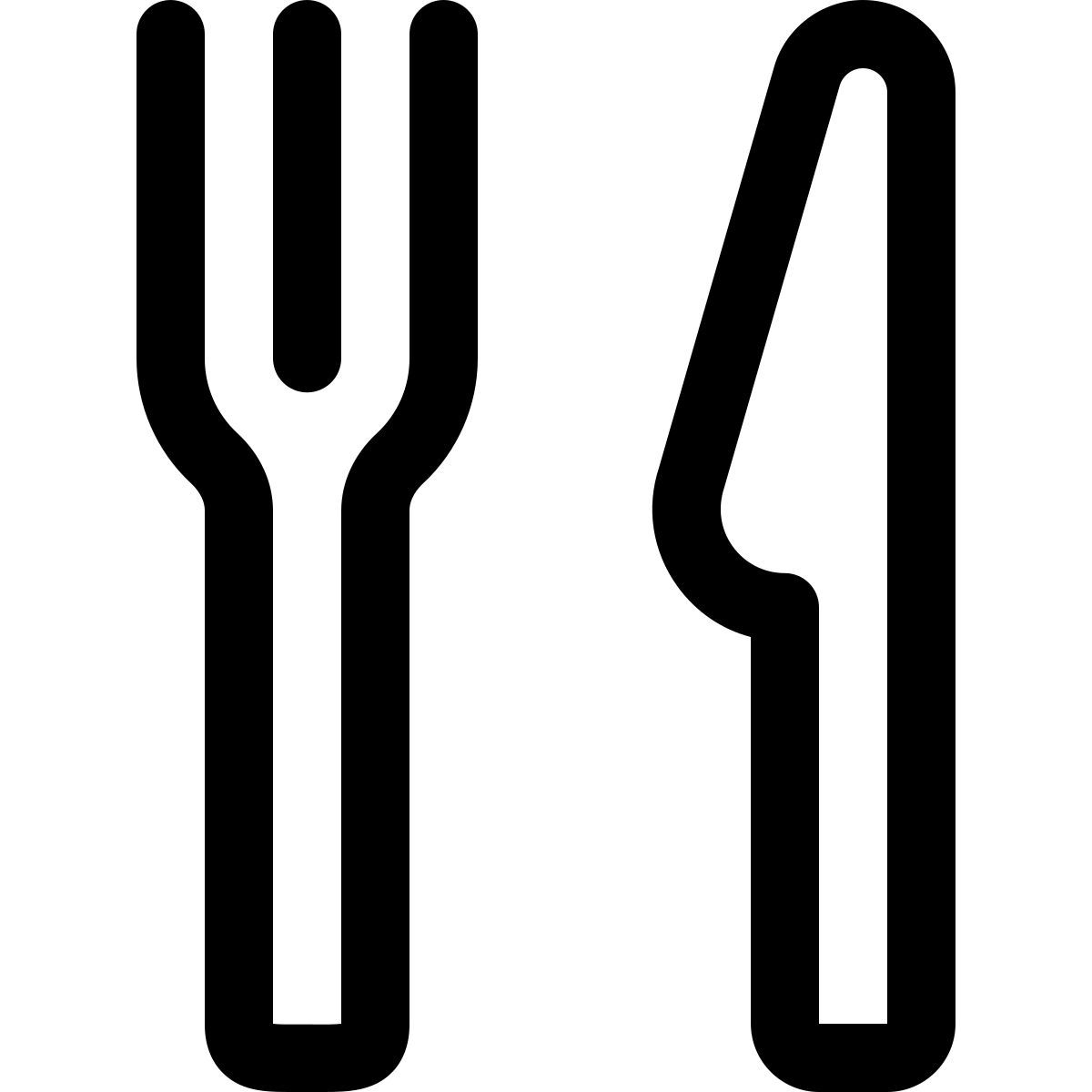 fork & knife icon