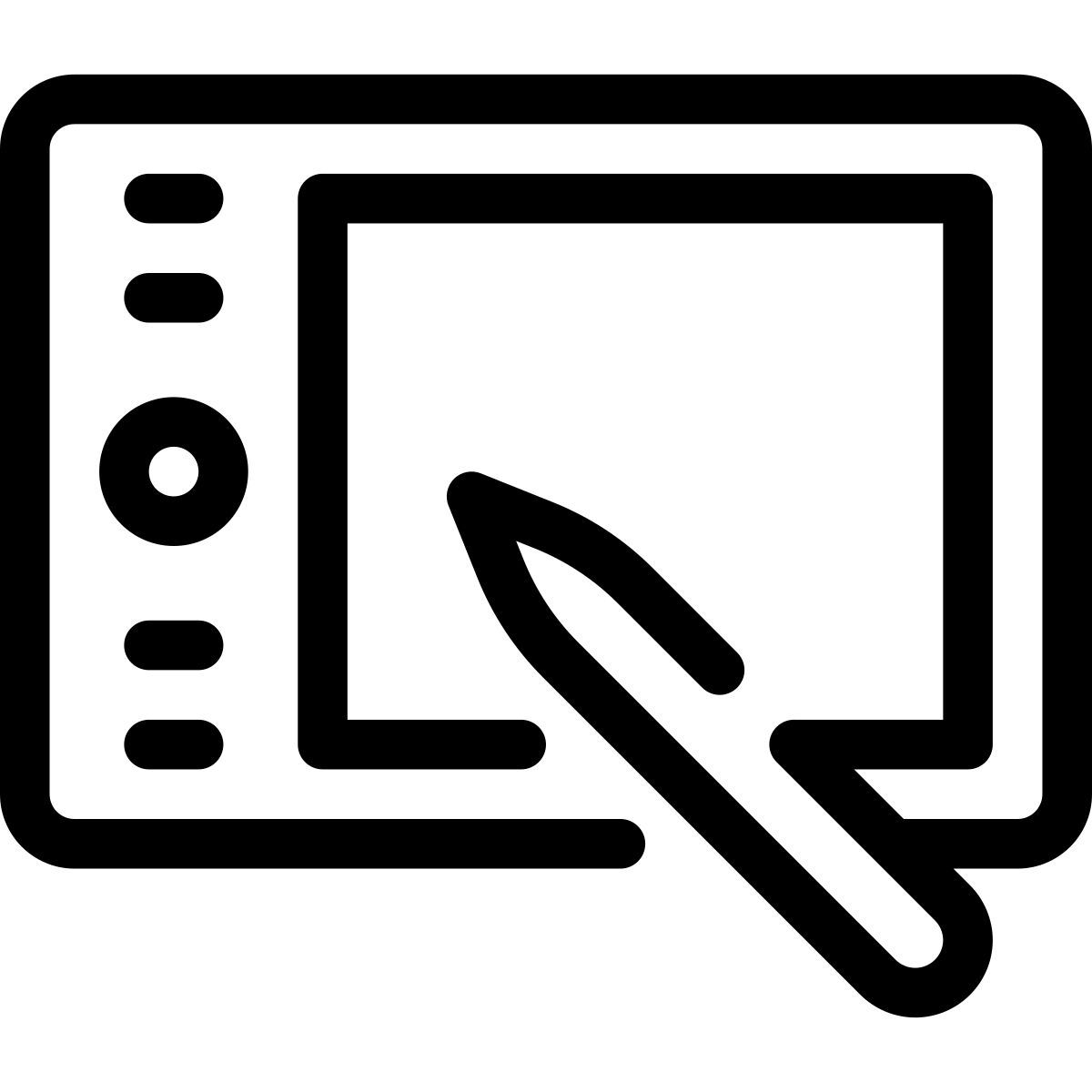 graphic tablet icon