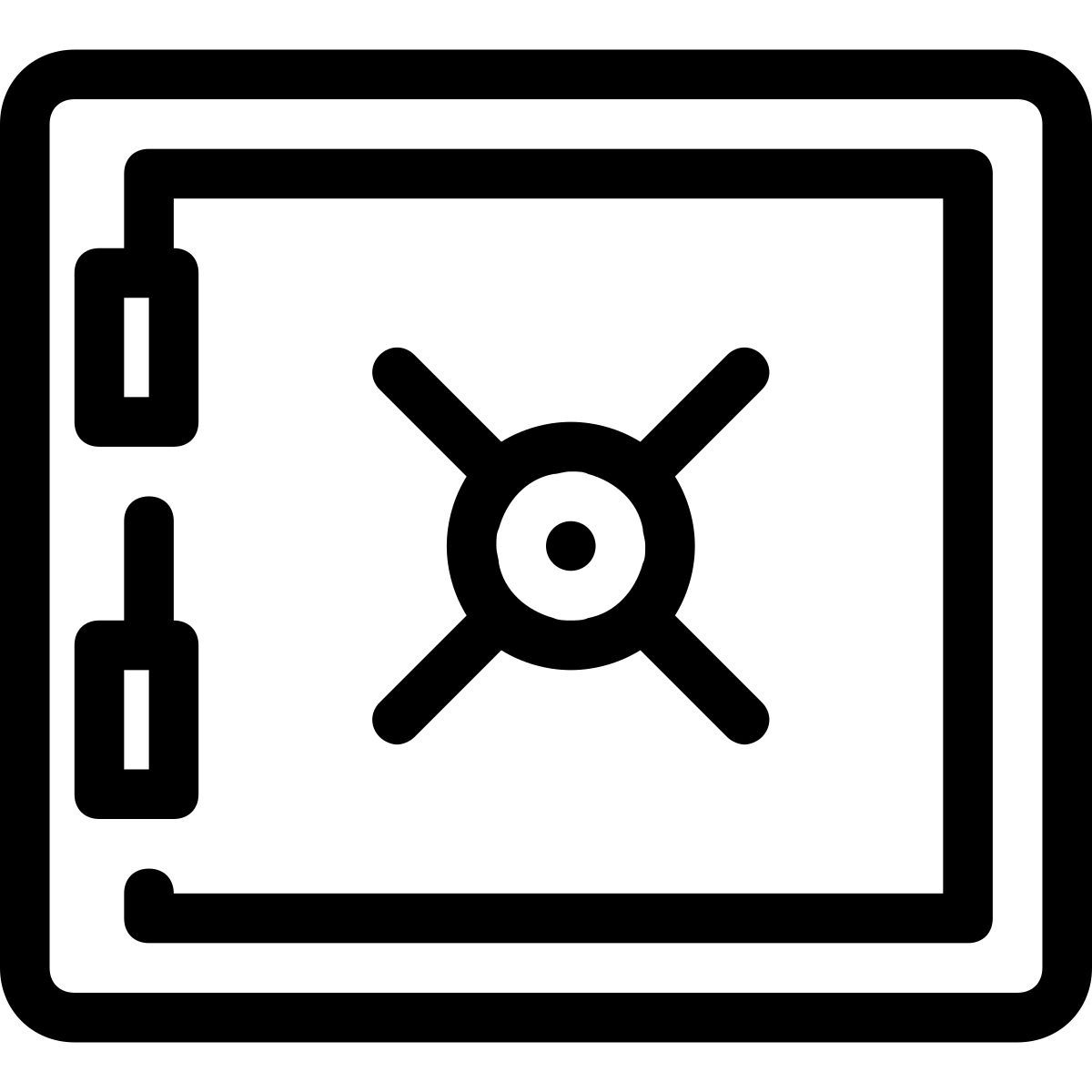 bank safe icon
