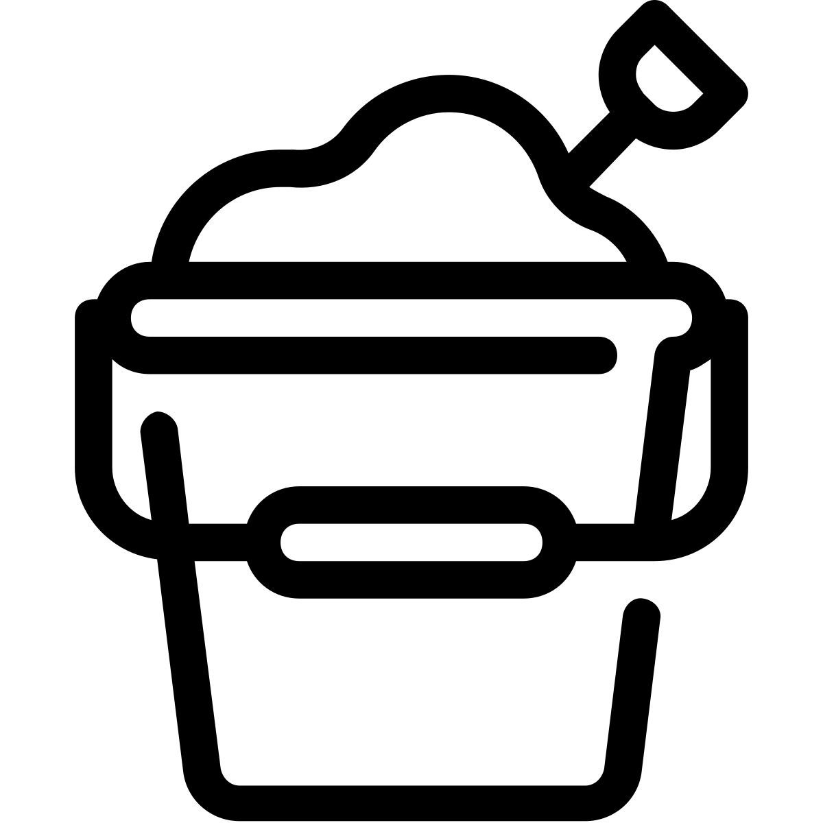 bucket icon