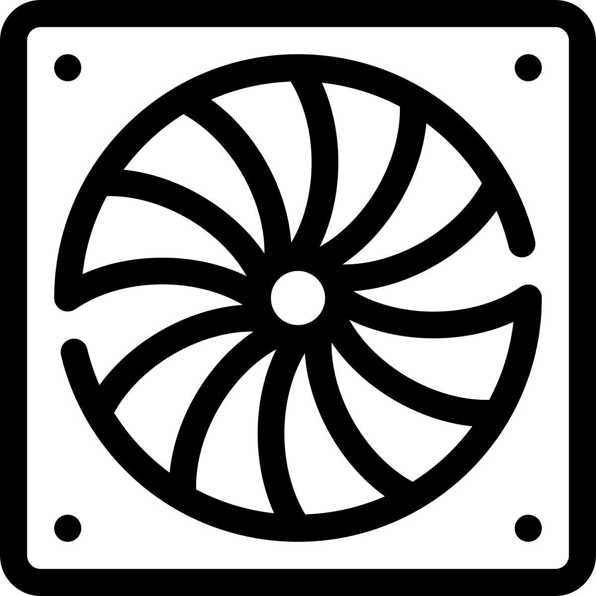 cpu cooler icon