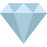 external diamond-essentials-prettycons-flat-prettycons icon