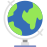 external earth-globe-space-prettycons-flat-prettycons icon