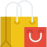 external shopping-bag-shopping-prettycons-flat-prettycons-1 icon