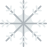 external snowflake-holidays-prettycons-flat-prettycons icon