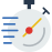 external stopwatch-delivery-prettycons-flat-prettycons icon