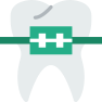 external braces-dentistry-prettycons-flat-prettycons icon