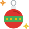 external christmas-ball-holidays-prettycons-flat-prettycons-1 icon