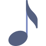external musical-note-music-and-instruments-prettycons-flat-prettycons icon