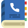 external phonebook-office-prettycons-flat-prettycons icon