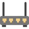 external router-devices-prettycons-flat-prettycons icon