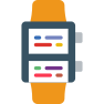 external smartwatch-ui-smartwatch-prettycons-flat-prettycons-4 icon