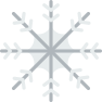 external snowflake-holidays-prettycons-flat-prettycons icon