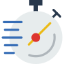 external stopwatch-delivery-prettycons-flat-prettycons icon