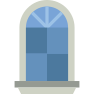 external window-furniture-household-prettycons-flat-prettycons icon