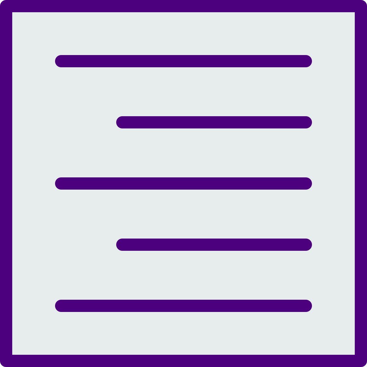 align icon