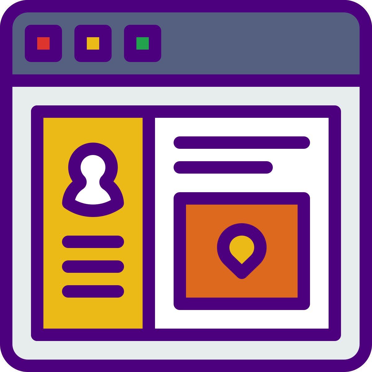 external browser user interface prettycons lineal color prettycons 2 icon