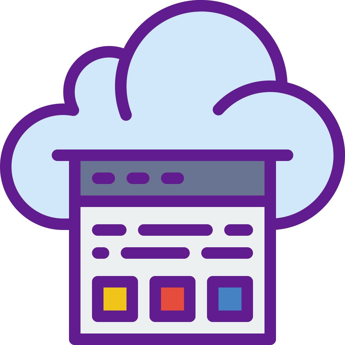 cloud computing icon