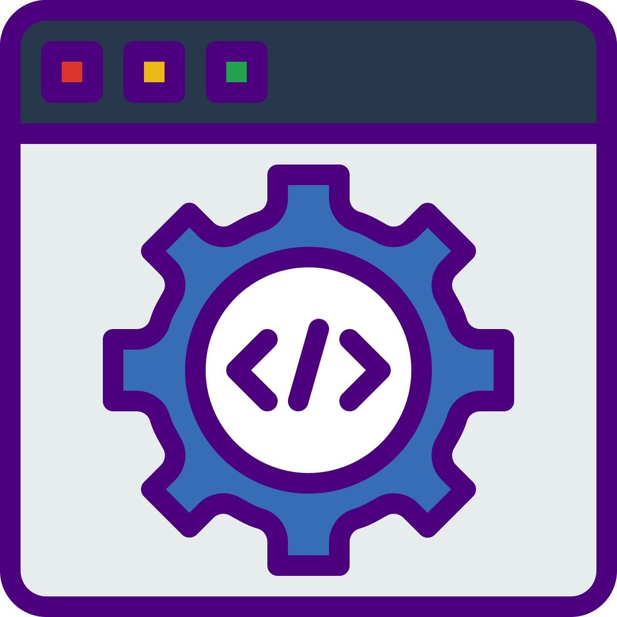 code terminal icon