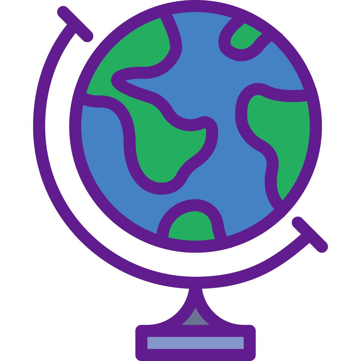 earth globe icon